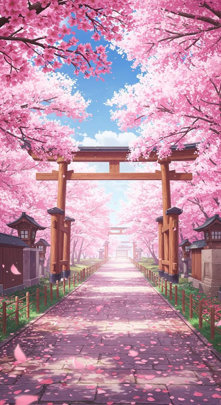 Cherry Blossom Tori Gates